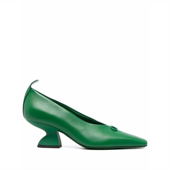 Fashionable new green high-heeled shoes European trend classic green - Picture 1 of 3